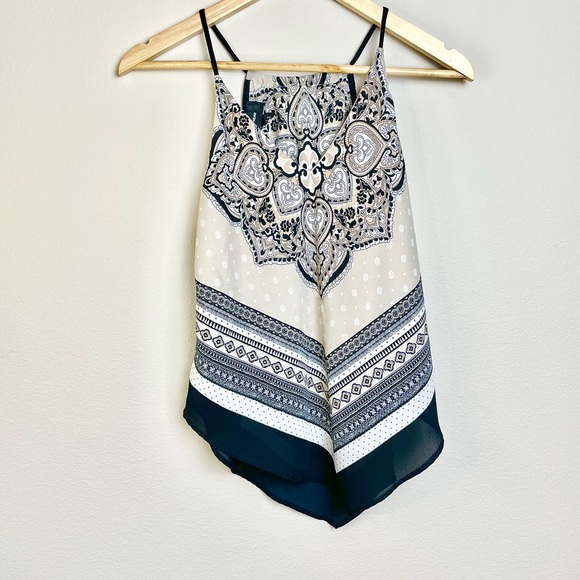 Bwear Floral Mixed Print Scarf Tank Top Size Small - Picture 9 of 13